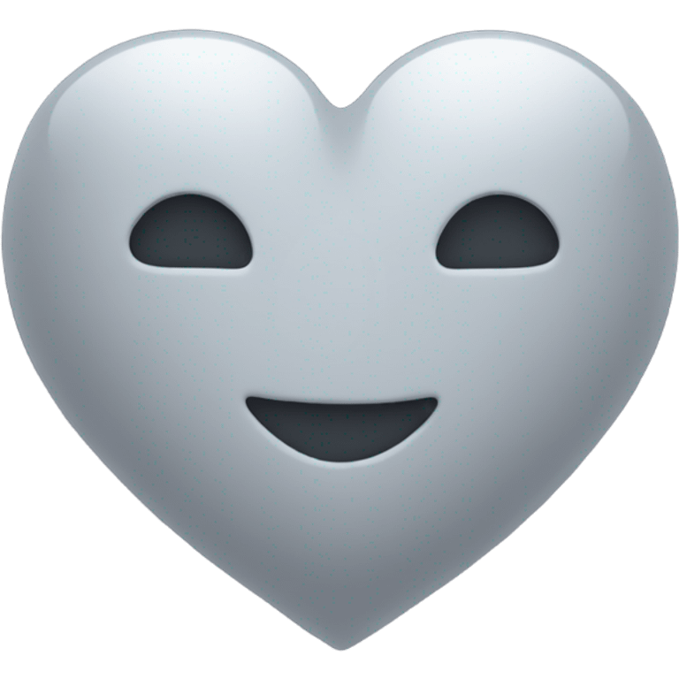 grey heart with stars around it  emoji