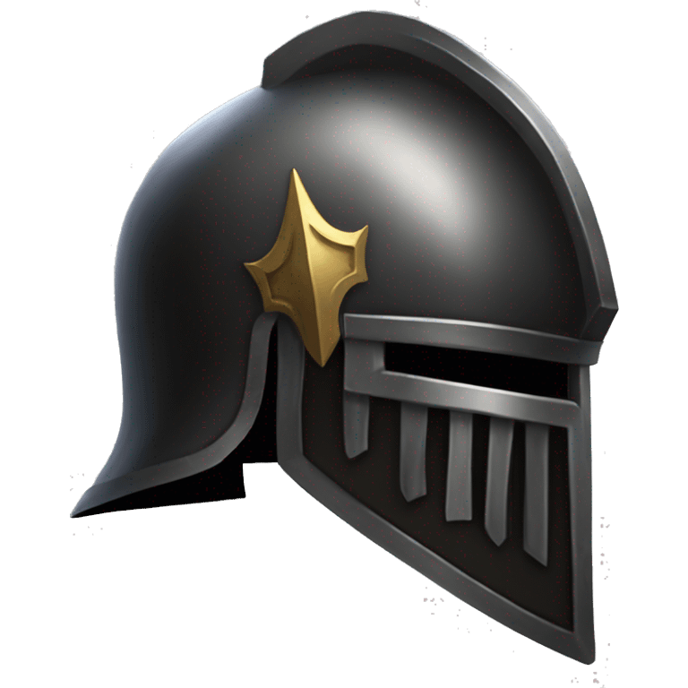 A buff black knight full helm emoji