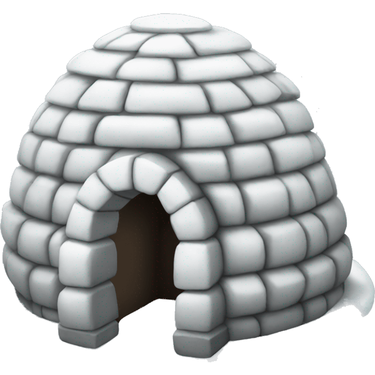 an igloo emoji