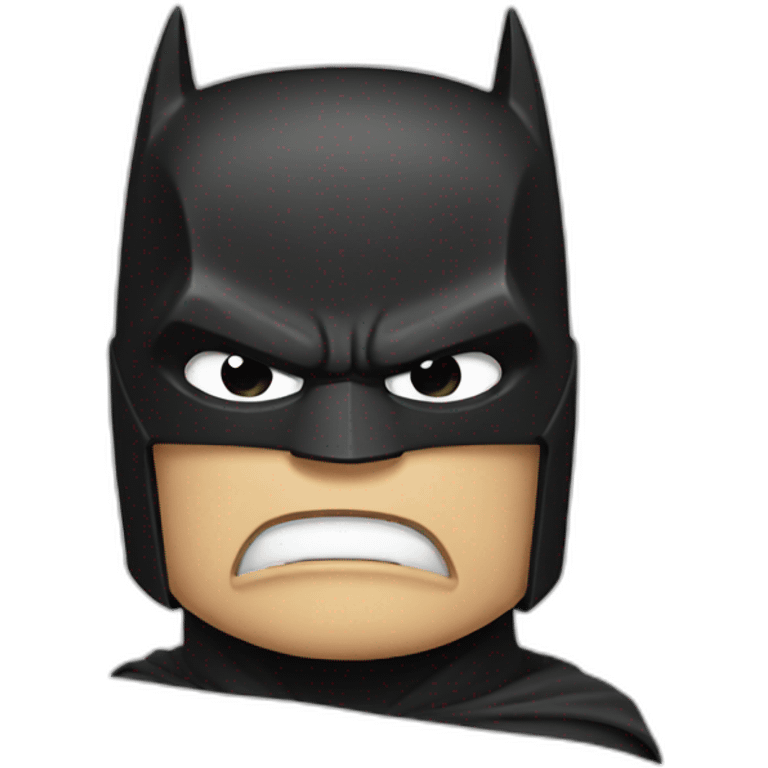 Batman angry emoji