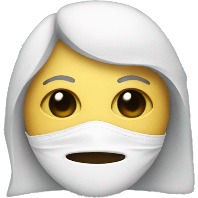 Someone wearing a mask  emoji