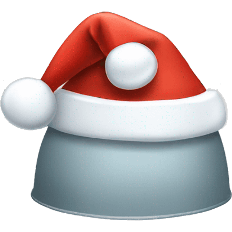 igloo xmas santa hat emoji