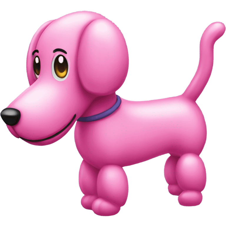 pink Balloon animal dog emoji