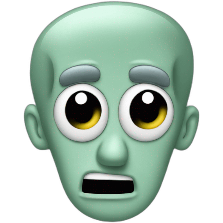 Squidward emoji