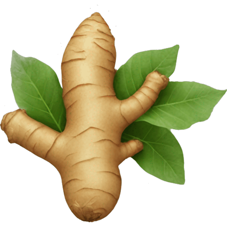 ginger root  emoji