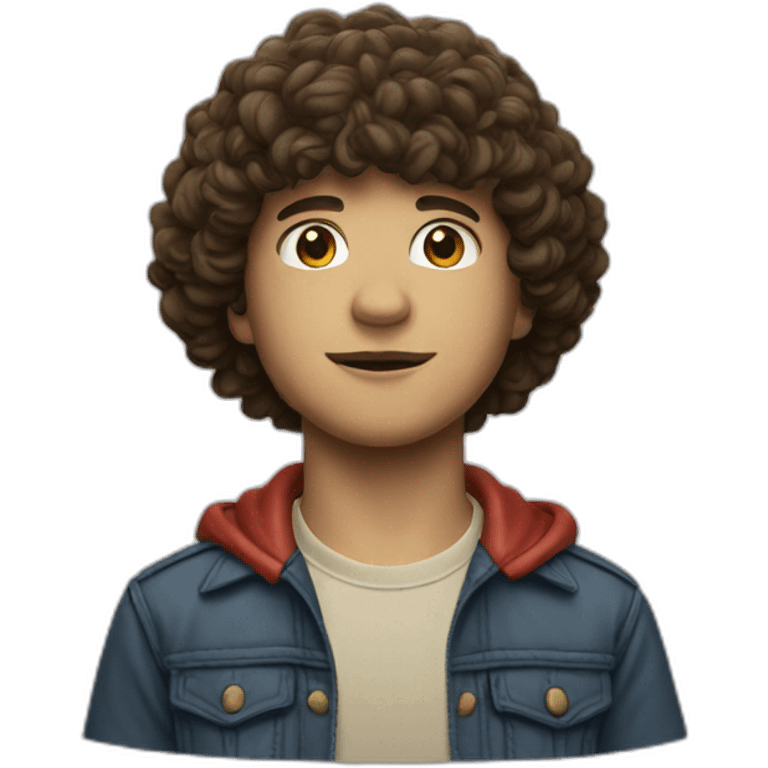 Dustin stranger things emoji