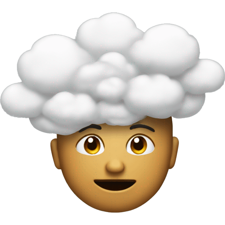 thought cloud emoji