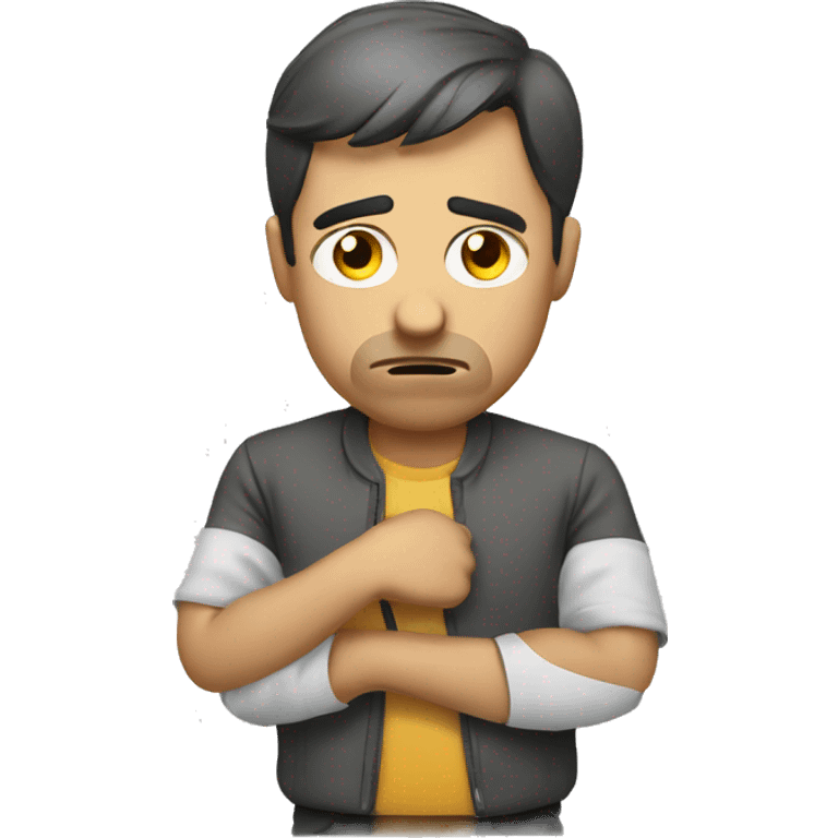 worried marketer emoji