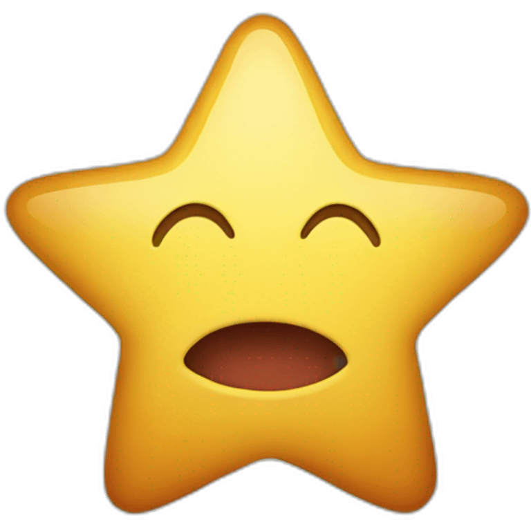 Bitten star emoji