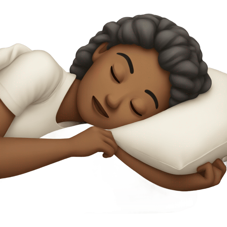 woman sleep emoji