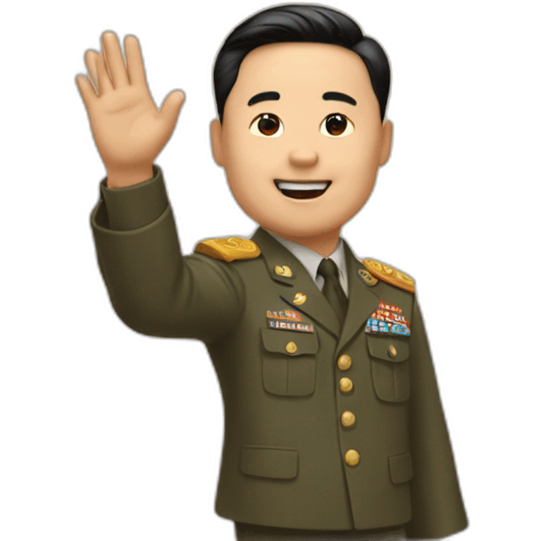 kim jon un high five emoji