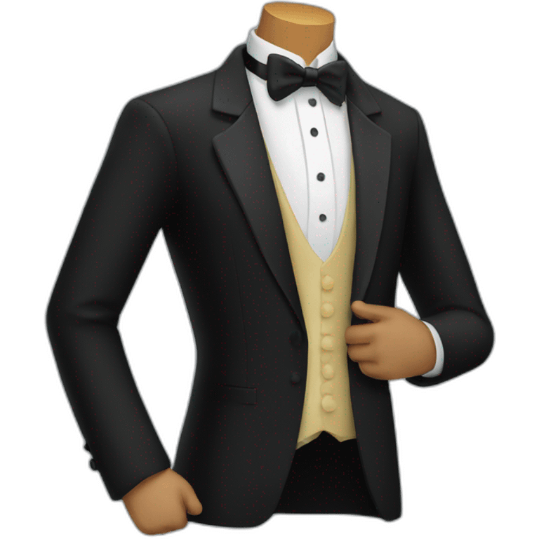 man wearing a dinner jacket emoji