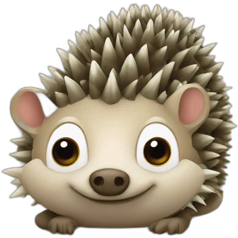 Hedgehog Crocodile emoji