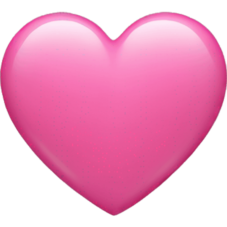 Pink heart  emoji