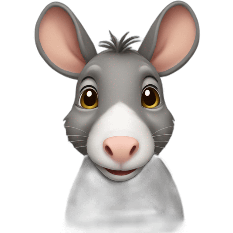 Donkey rat emoji