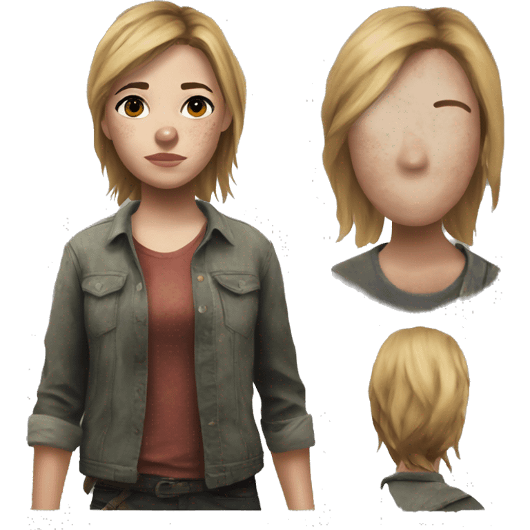 Ellie Williams from The Last Of Us emoji