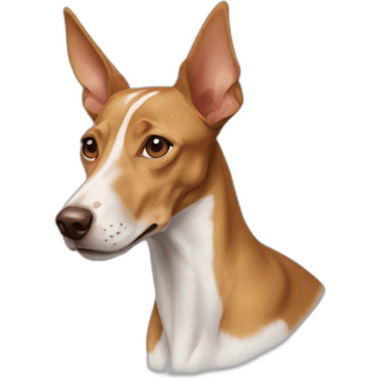 Podenco freezing emoji