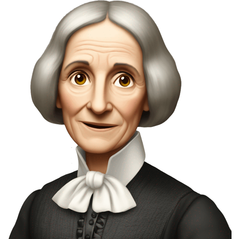 George Eliot (real name Mary Ann Evans) british writer emoji