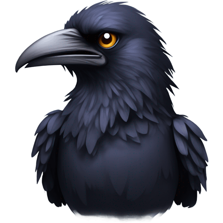 angry raven emoji