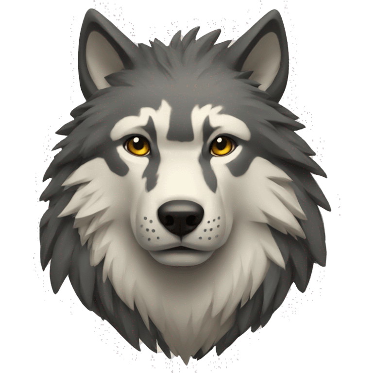 Totem lobo emoji