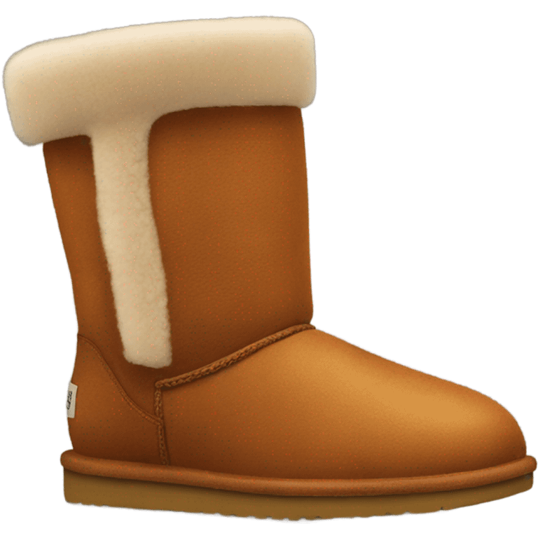 Chestnut Uggs emoji