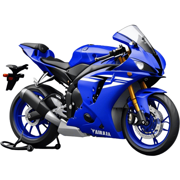 Yamaha YZF (Sportbike) - Yamaha YZF-R1 (Model Year: 2022) (Iconic colour: Blue) emoji