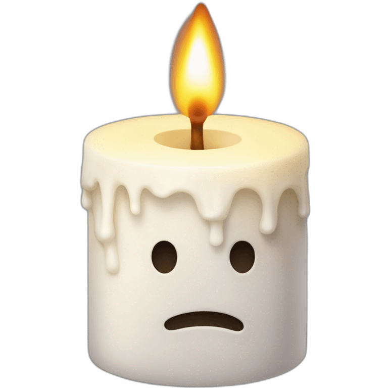 extinguished candle emoji