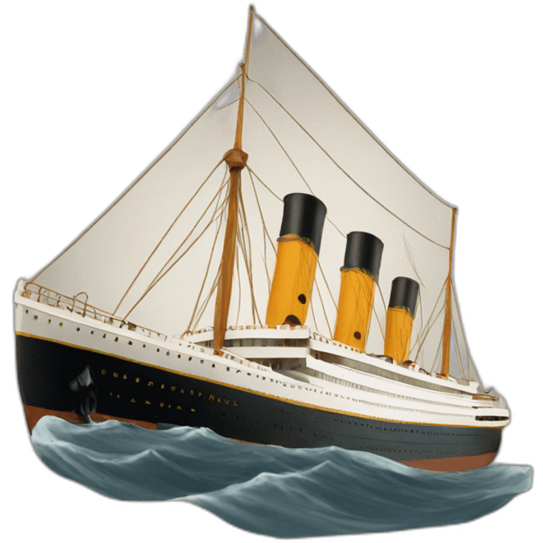 Titanic navio  emoji