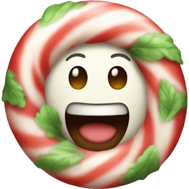 Peppermint emoji