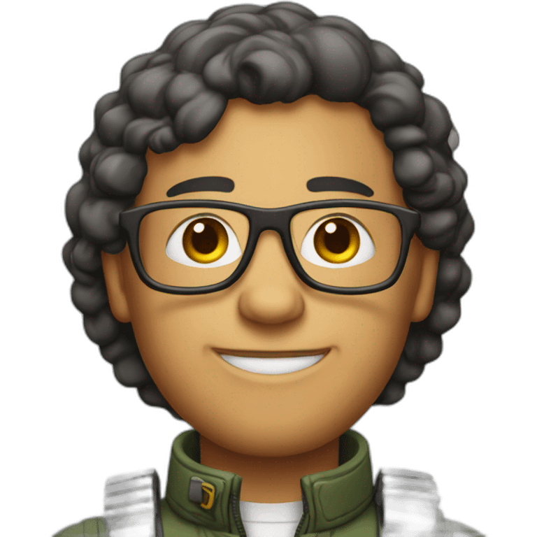 40-year old nerd who is also a pilot emoji