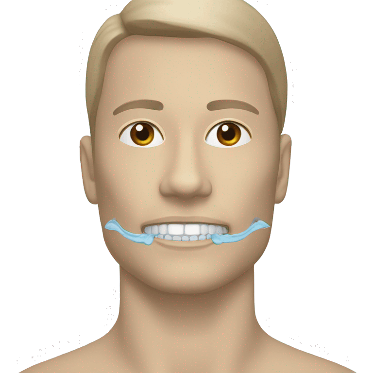 masseter jaw muscle  emoji