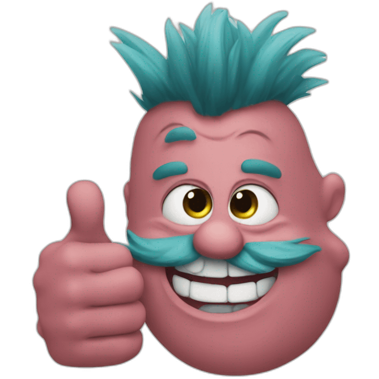 trolls thumbs up emoji