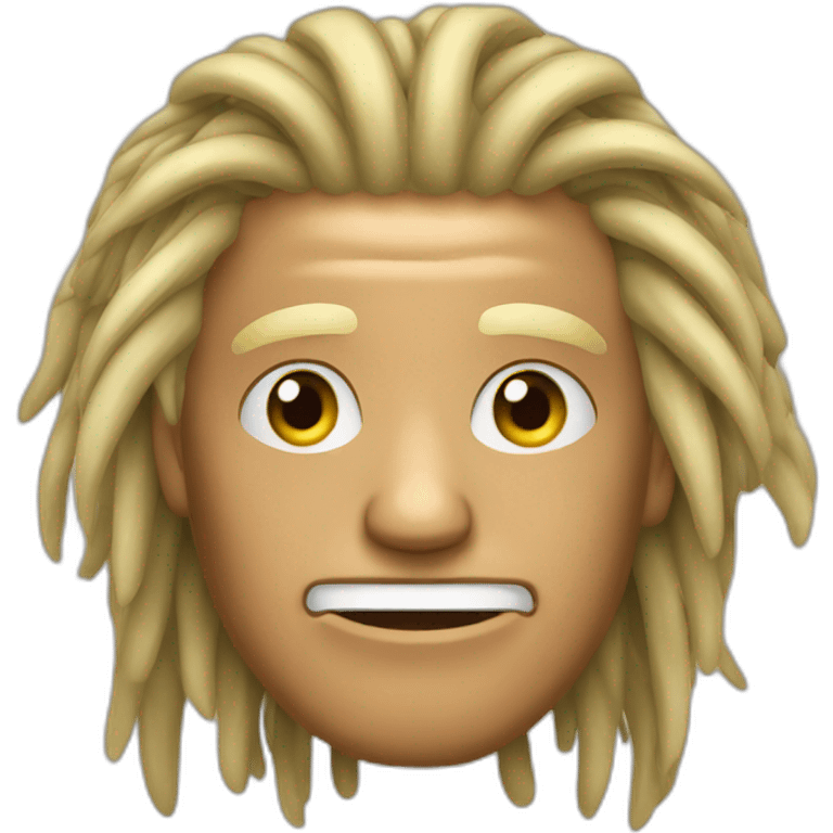 Donald Trump with dreadlocks emoji