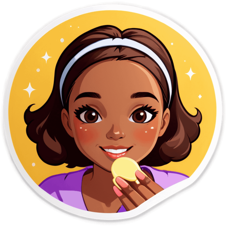 Skincare girl emoji