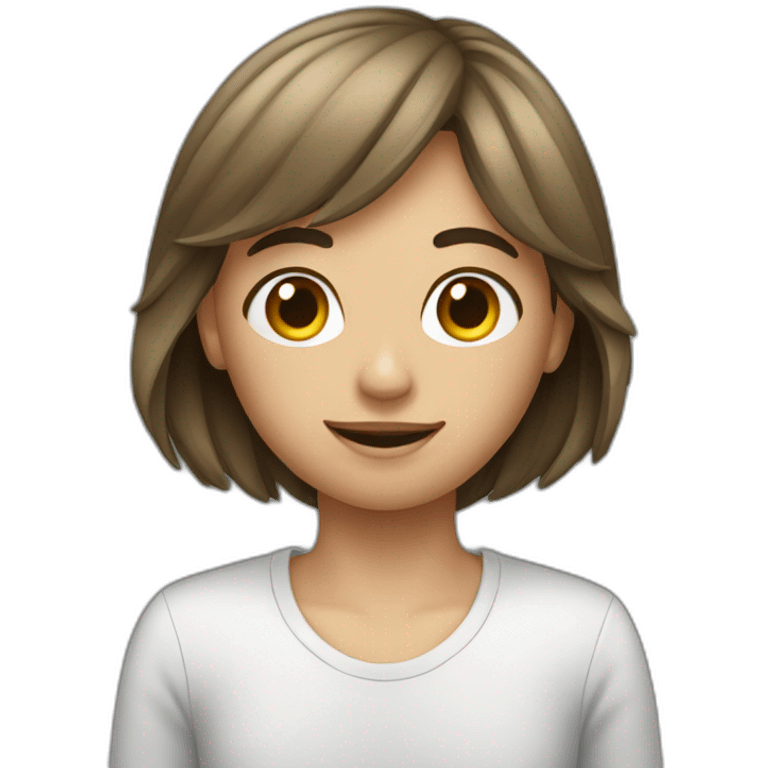 Fille sur un homme emoji