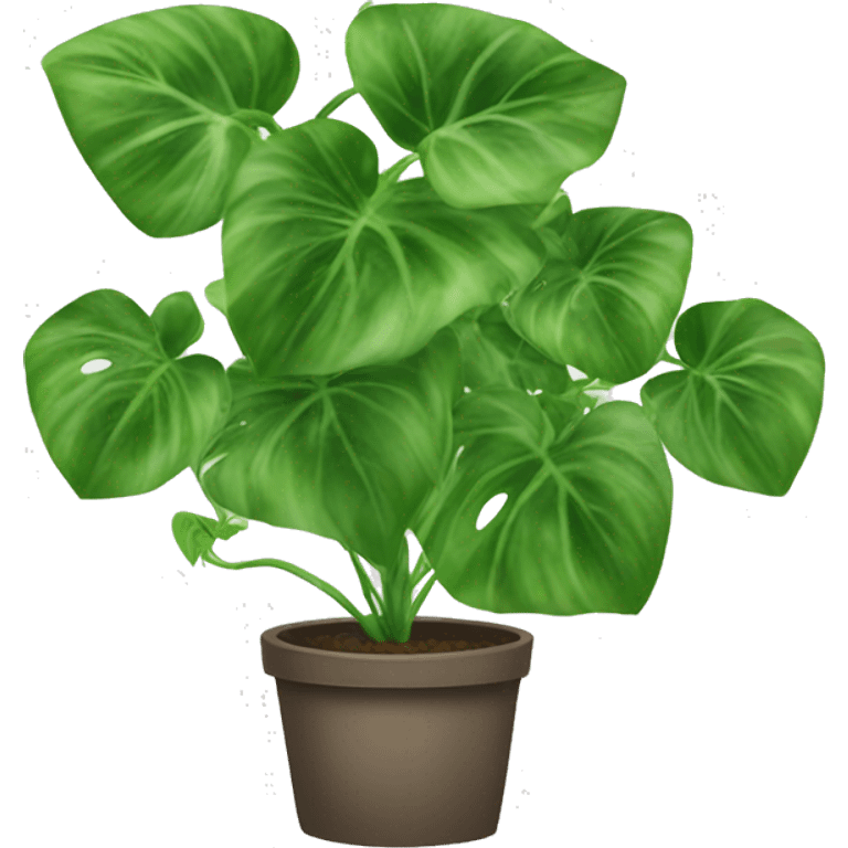 Pothos trailing plant emoji