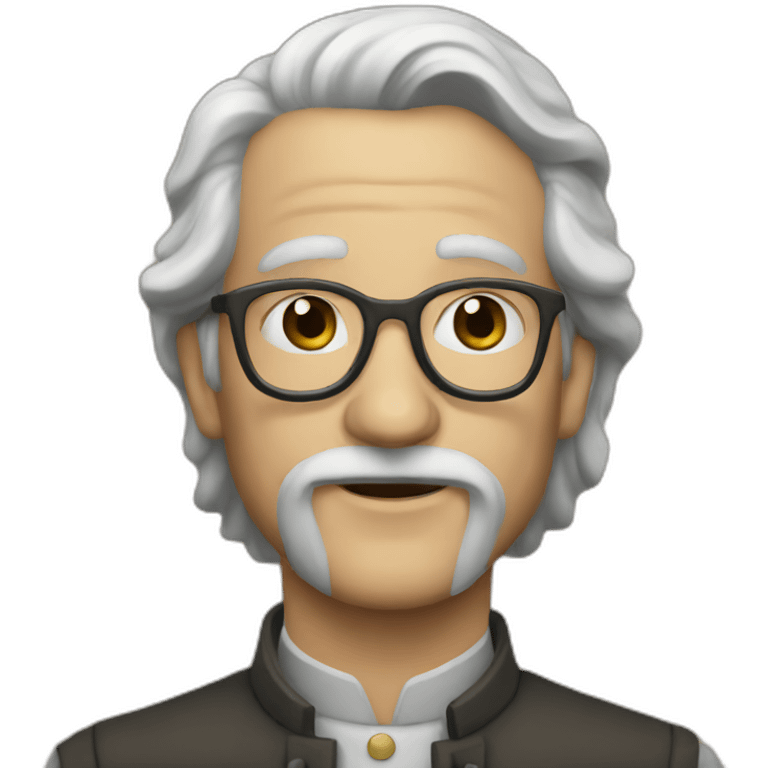 An historian emoji