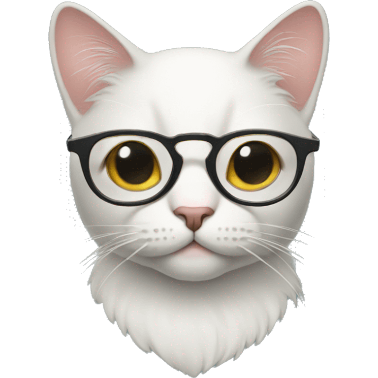 cat with glasses emoji