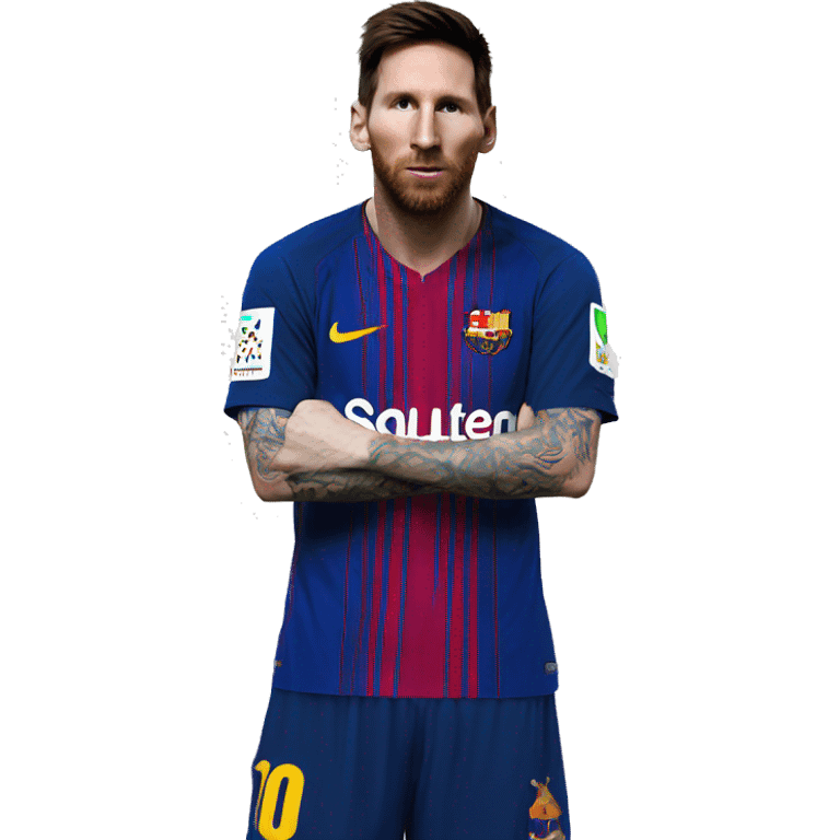 Messi in dunkey emoji