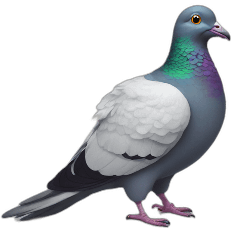 magic pigeon emoji