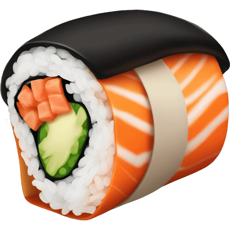 Long sushi roll emoji