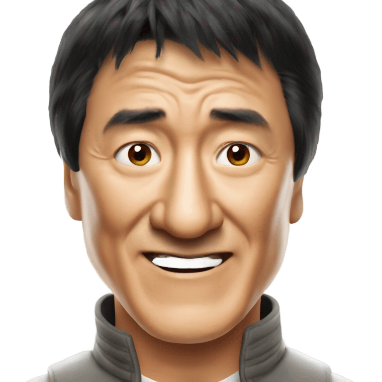 Jackie Chan saying what emoji