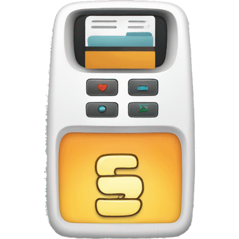 simple credit card reader emoji