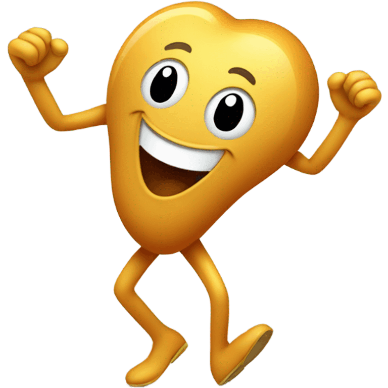 Dancing kidney emoji