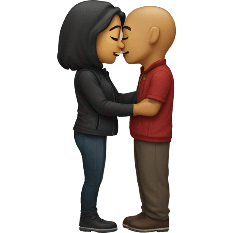 Couple kissing  emoji