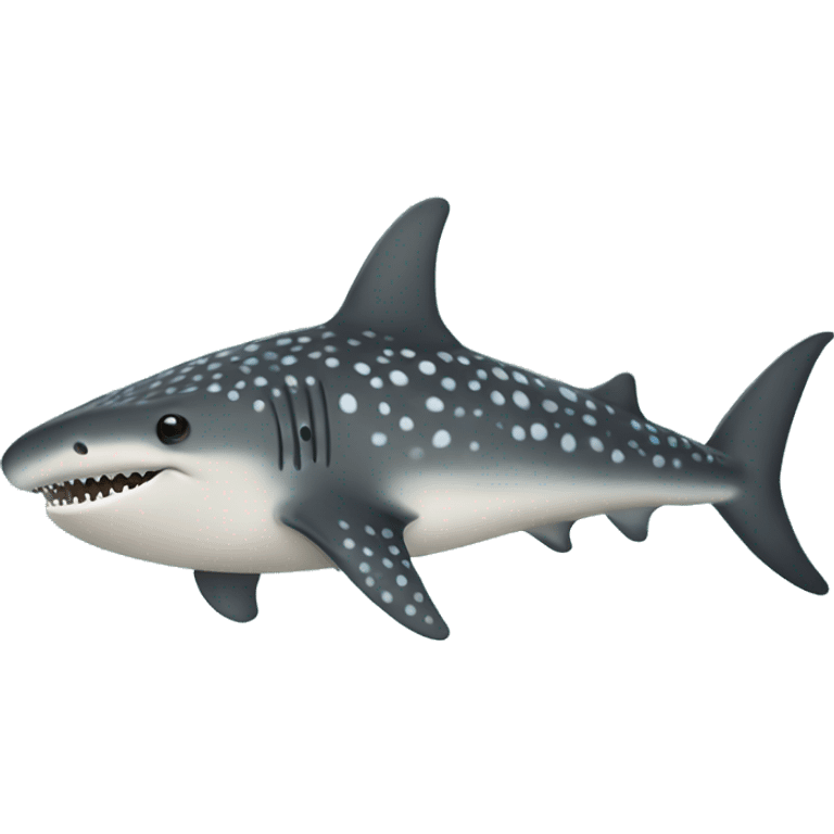 Cute whaleshark  emoji