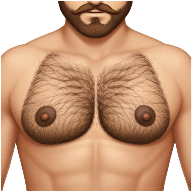 Chest hair emoji