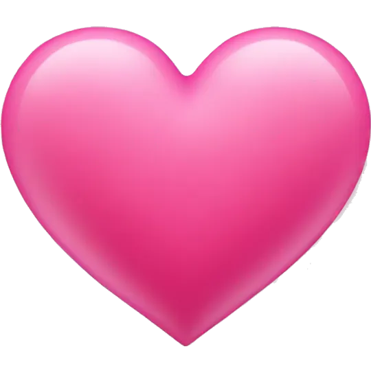 pink heart  emoji