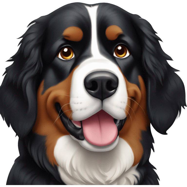 Bernese mountain dog emoji