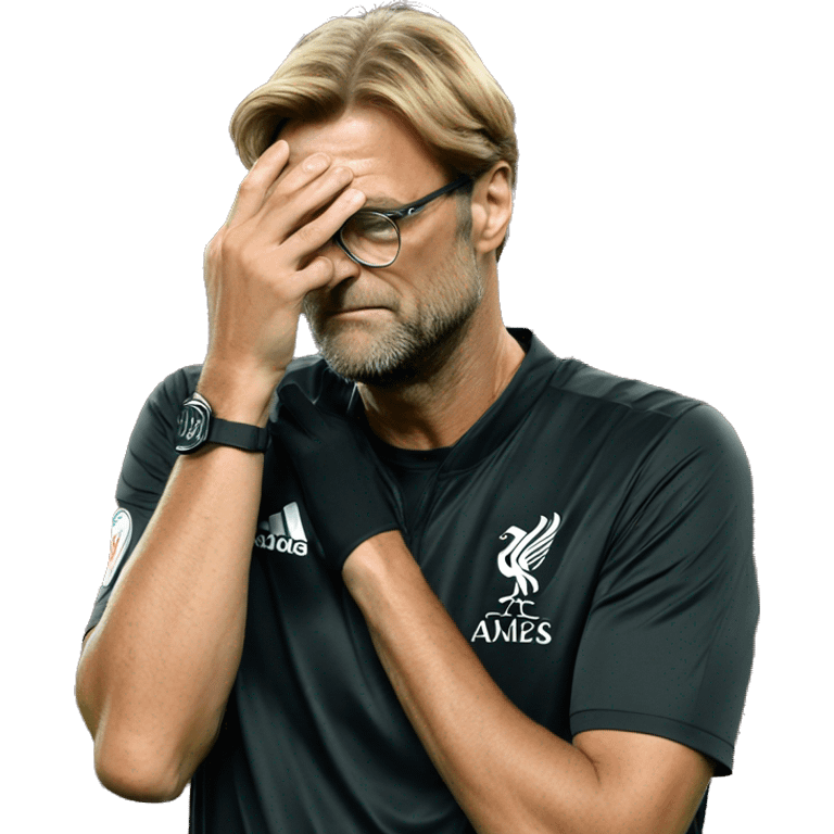 Klopp facepalm emoji